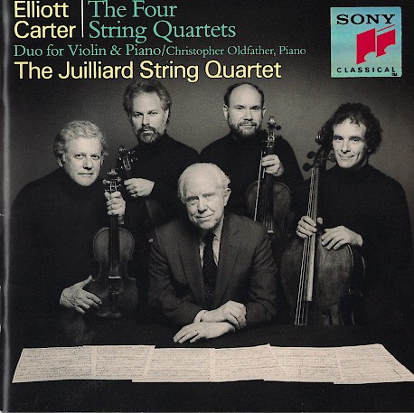 Elliott Carter: The Four String Quartets; Duo For Violin And Piano ...